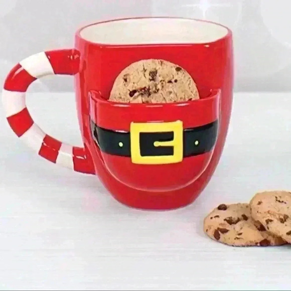 Santa Mug I Believe In Santa -Mug For Santa- Milk And Cookies Combo - Picture 1 of 4